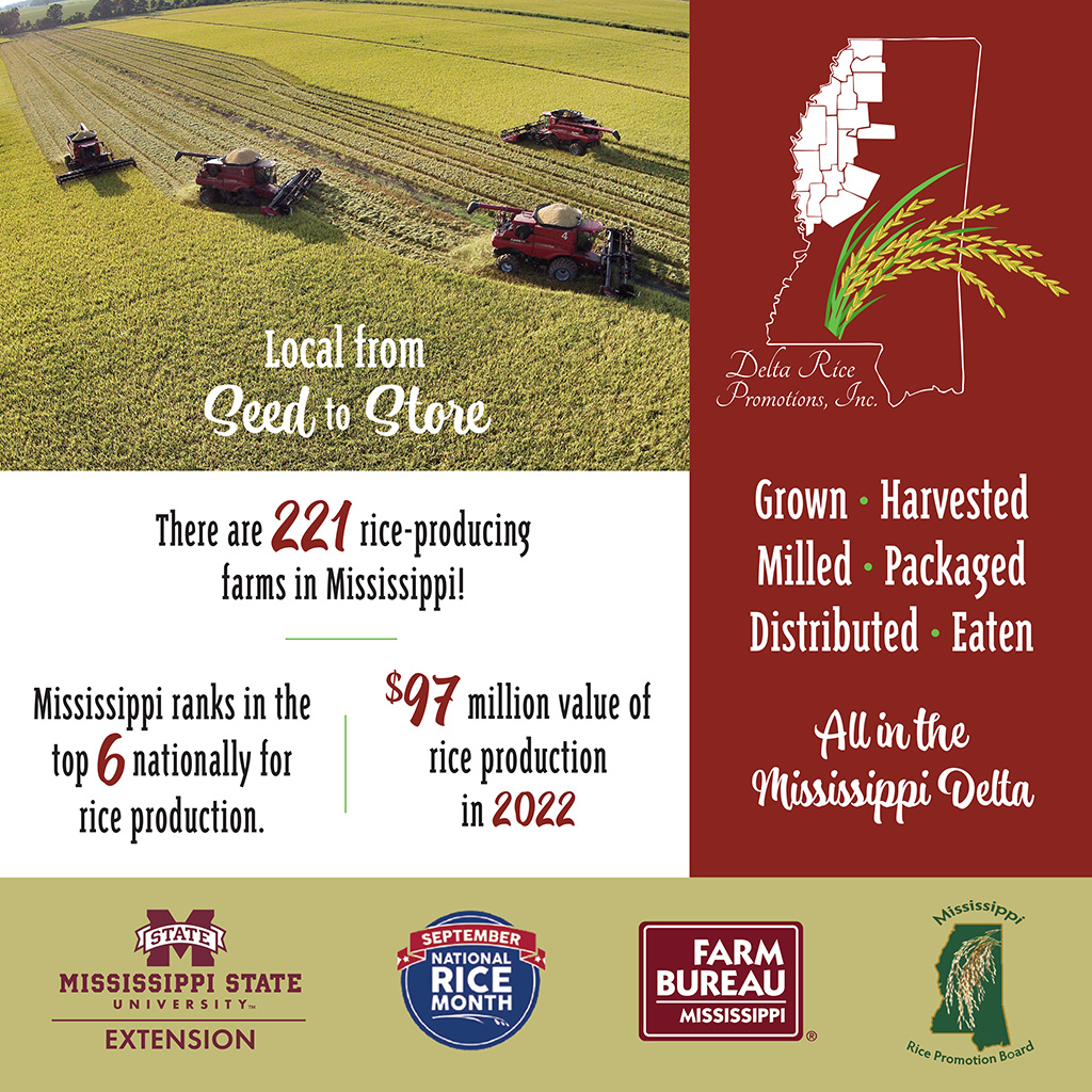 2023 National Rice Month Graphic